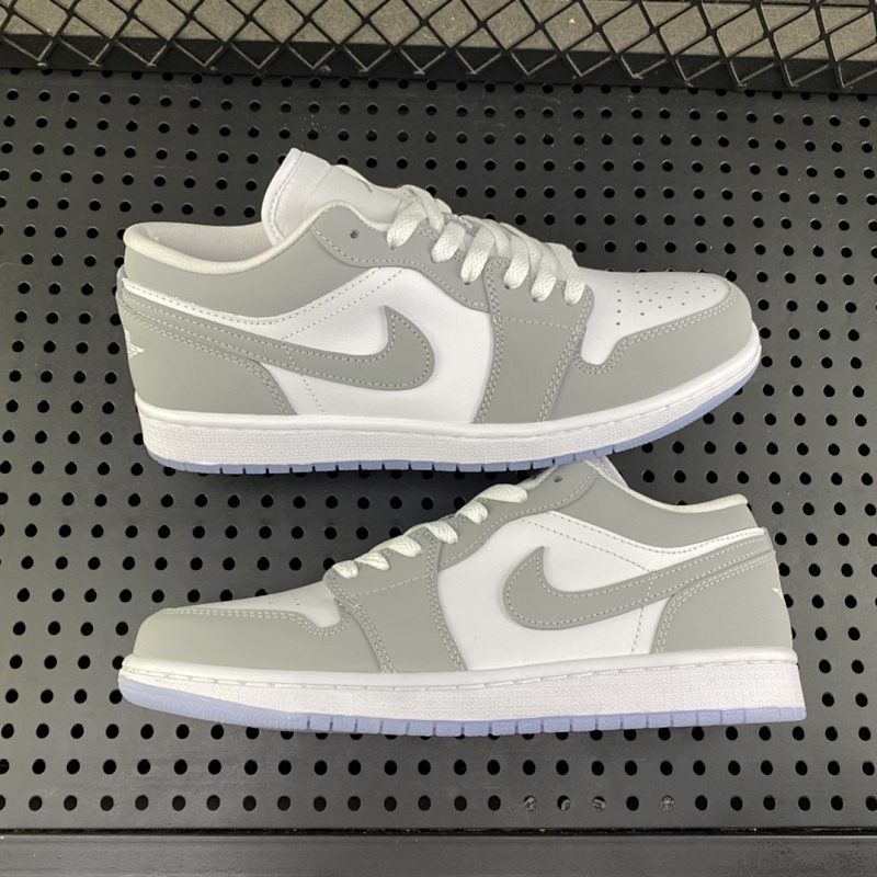 JORDAN AJ1 Low Help Lime White