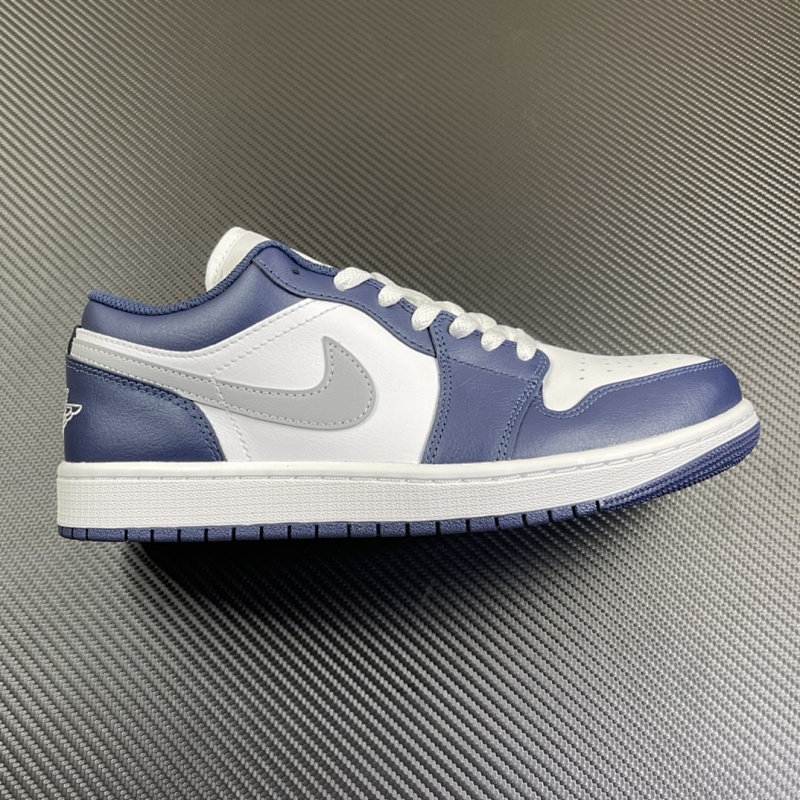 JORDAN AJ1 Low White/Blue