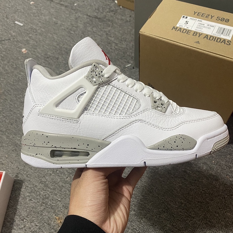 Air Jordan 4 Retro "Tech White"