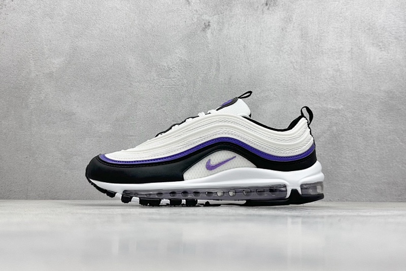 NIKE Air Max 97 Black White Purple