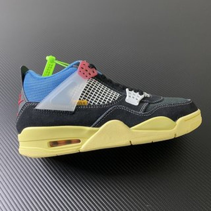 Union LA x Air Jordan 4 Retro 'Off Noir' (2)