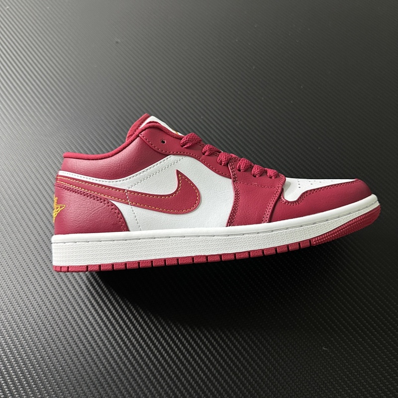 Jordan 1 Low Red White