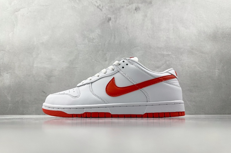 NIKE Dunk Low White/Red