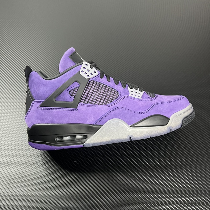 Air Jordan 4 TS Purple Suede
