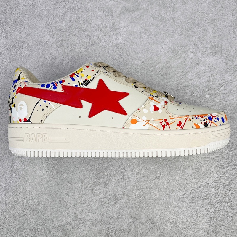 Bape Sta 1120191009 彩色泼墨
