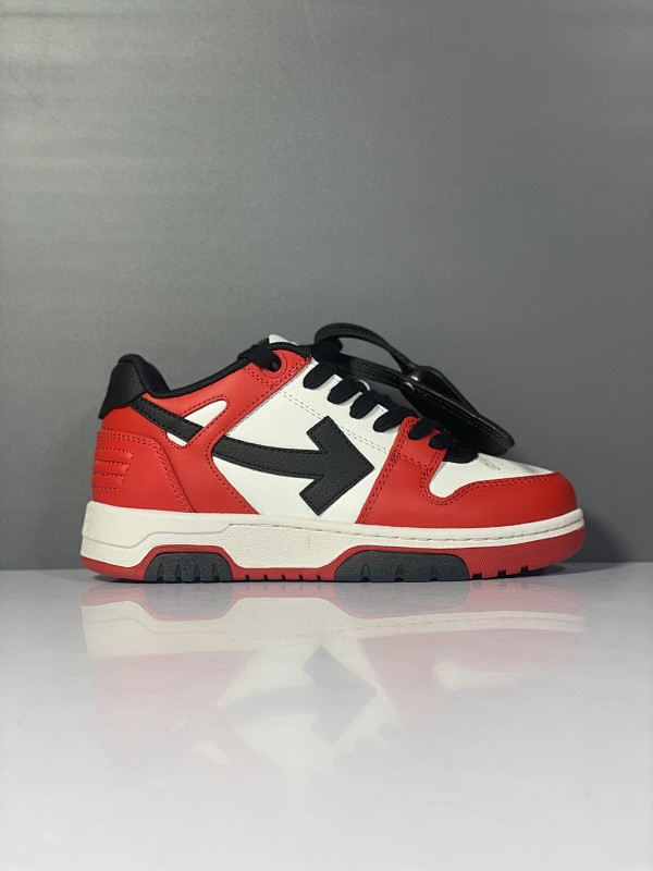 Off White Arrow Sneakers Red-White-Black