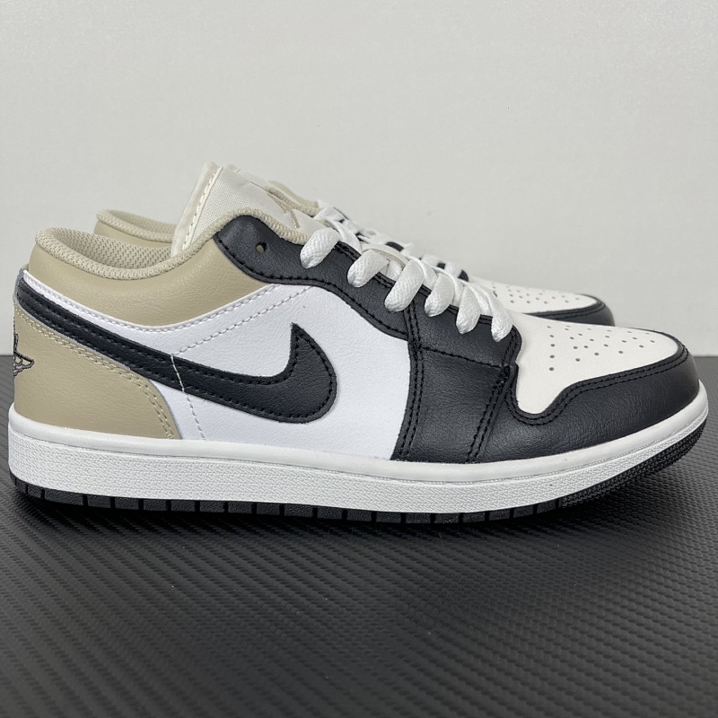 JORDAN AJ1 Low 黑白米黄