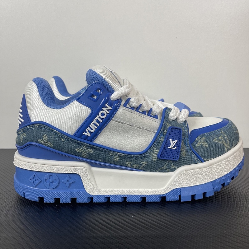 LOUIS VUITTON LV Trainer Maxi 青牛仔