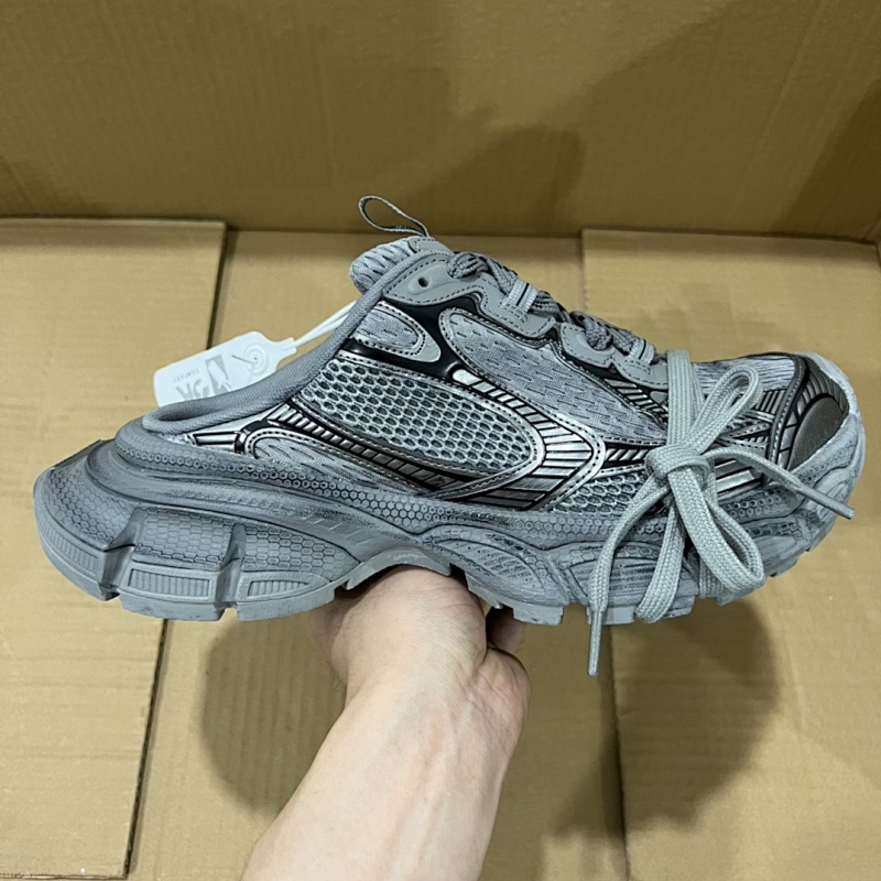 Balenciaga 3XL Half Towed Charcoal Grey