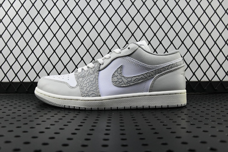 Air Jordan 1 Low Prm "Elephant Print"