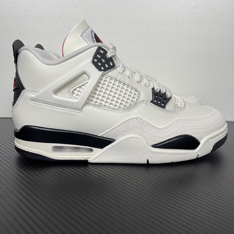 Air Jordan 4 Retro White/Red/Black