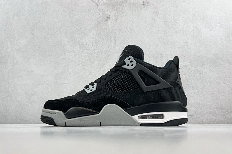Air Jordan 4 Retro SE "Black Canvas"