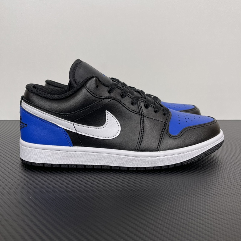 Air Jordan 1 Low Black/Blue/White