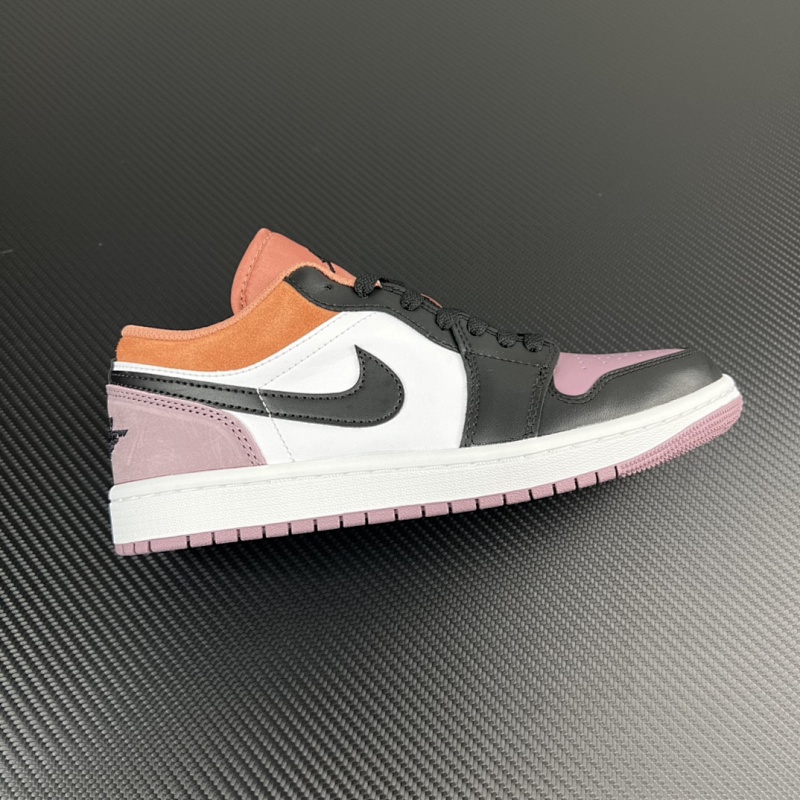 JORDAN AJ1 Low Cut White Brown Purple