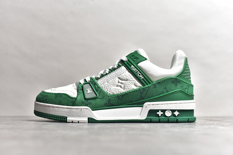Louis Vuitton Green Denim 280Y AM 1A9JI1