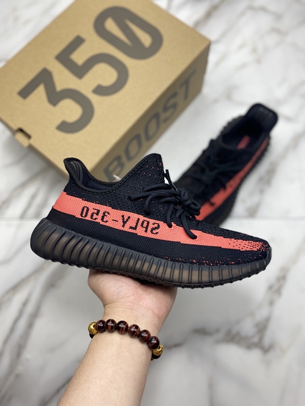 Yeezy Boost 350 V2 "Core Black/Red"