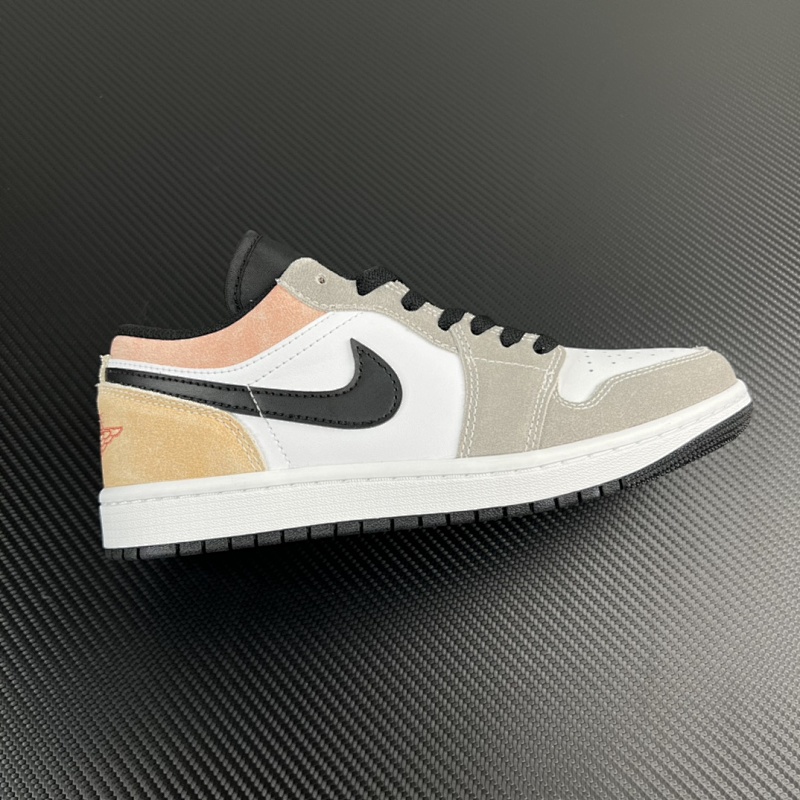 JORDAN AJ1 Low Cut Black White Gray