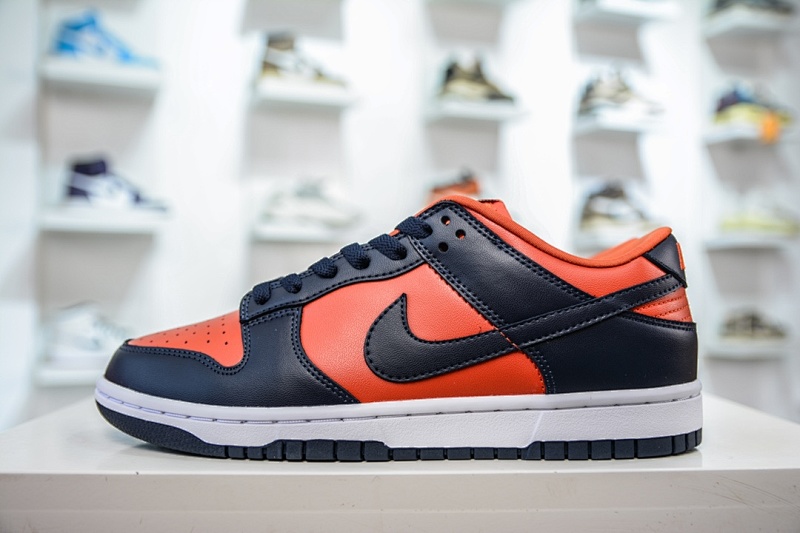 NIKE Dunk Low Blue Orange (2)