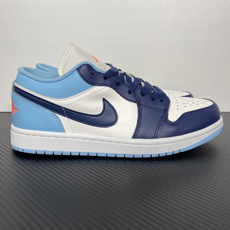 JORDAN AJ1 Low White Blue
