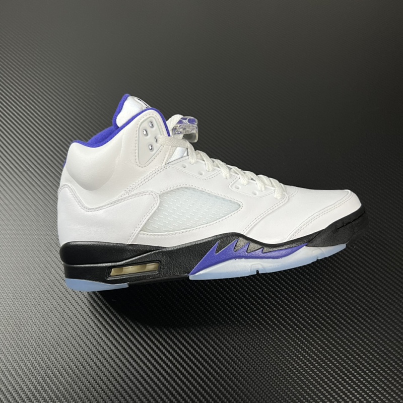 JORDAN AJ5 White Purple