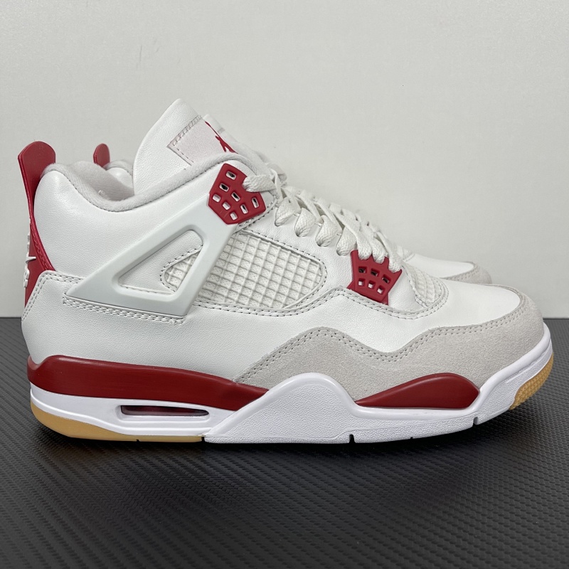 Air Jordan 4 OG White Red