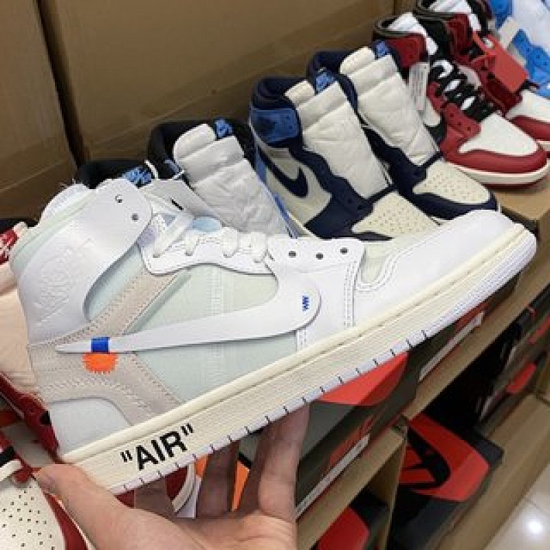 OFF-WHITE x Air Jordan 1 High White