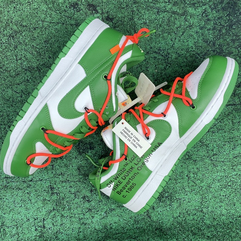 NIKE Dunk Low Green White