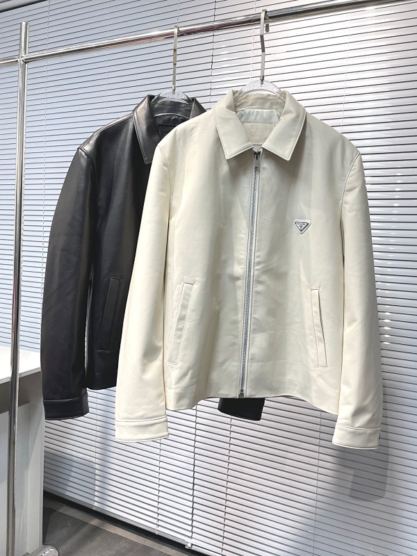 PRADA LEATHER_JACKETS