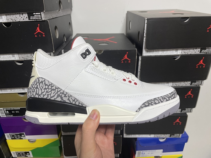 OG AJ3做旧白水泥