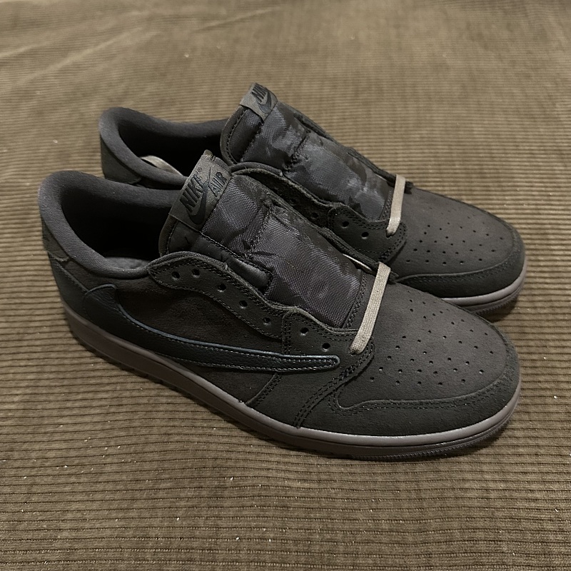 LW TS AJ1 LOW 丝绒棕