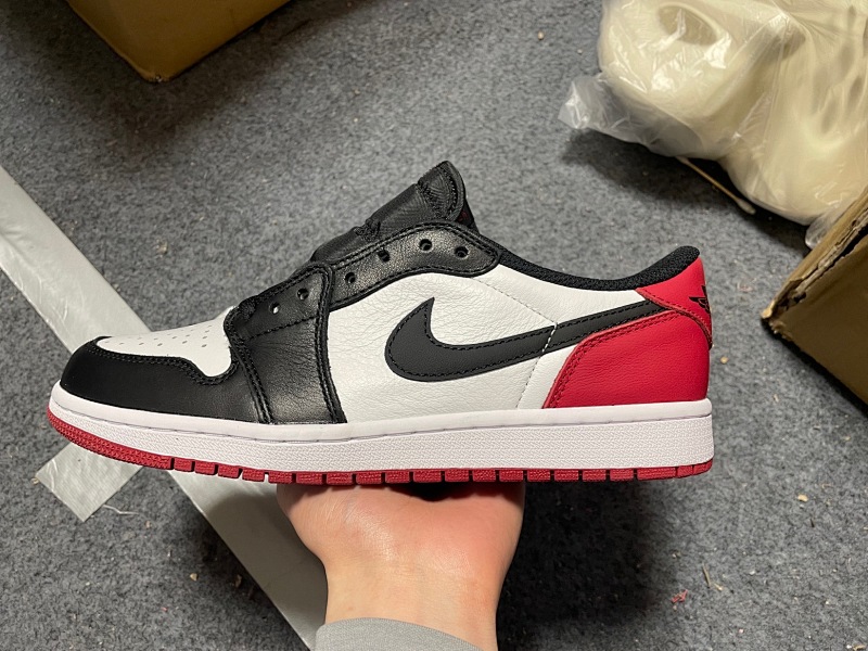 HG AJ1 LOW黑脚趾