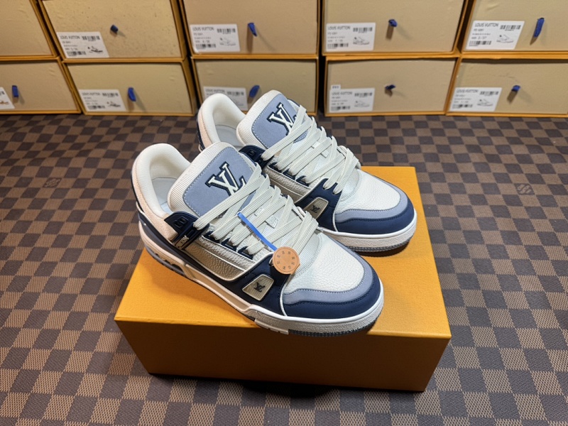 LOUIS VUITTON 1V Trainer Mocha Blue