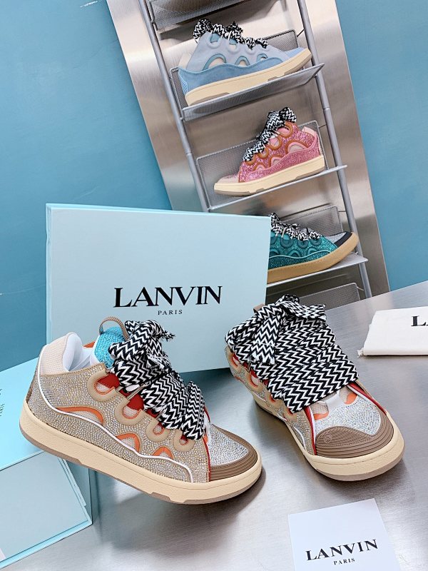 LANVING LANVIN Curb Series Yellow Orange Crystal