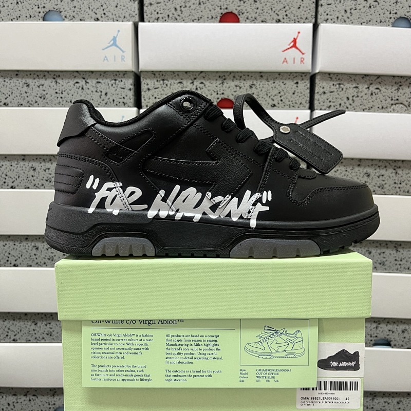 OFF WHITE Off-White Out Of Office Black/White