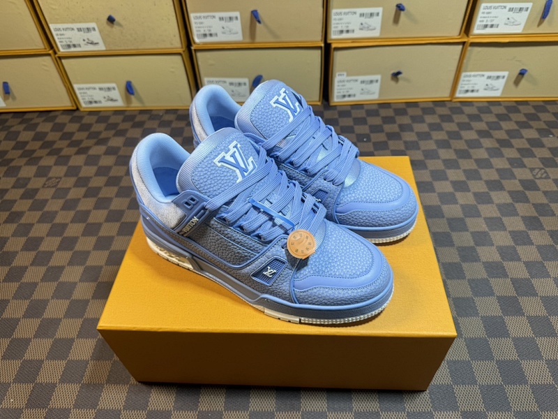 Louis Vuitton 1V Trainer Ice Cream Blue