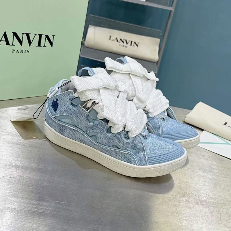 LANVING Lanvin Curb Denim Blue