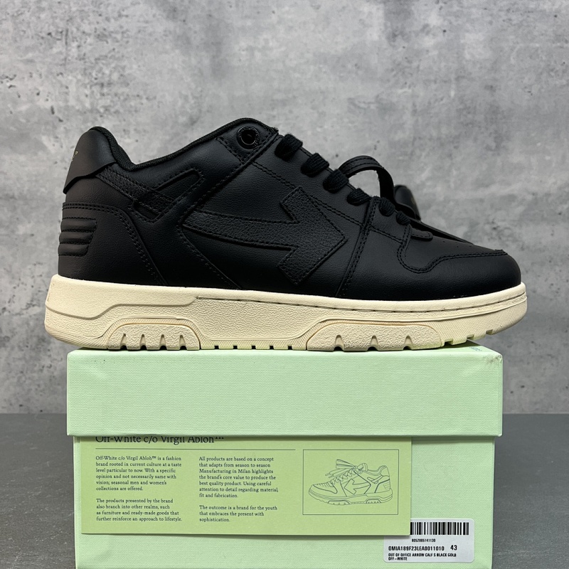 OFF WHITE Out Of Office Black White